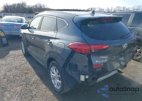 2021 Hyundai Tucson Value z USA, uszkodzony, nr VIN KM8J3CA40MU293178